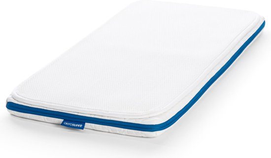 AeroSleep® Evolution 2-in-1 matraspakket: Babymatras + 3D matrasbeschermer - 80 x 40 cm