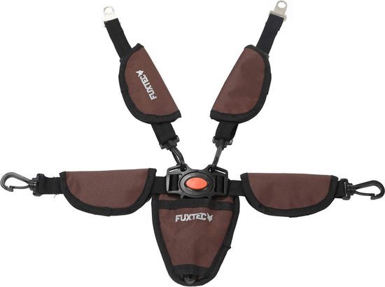 5-punts bruine trolley veiligheidsgordel - FUXTEC -Premium Cruiser