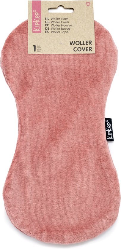 Losse hoes voor de KipKep Woller - Woller Cover Dusty Clay - donker roze - nicky katoen velour