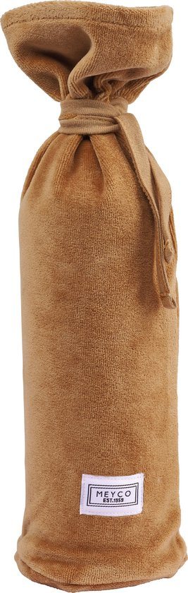 Meyco Baby Velvet kruikenzak - toffee