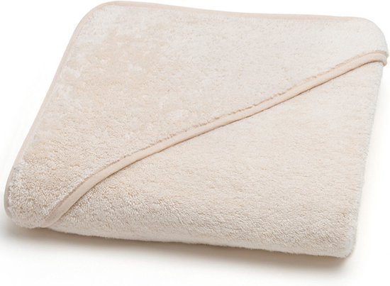 Torres Novas 1845 Poncho / Badcape Mira, Naturel - 90 x 90 cm - Katoen