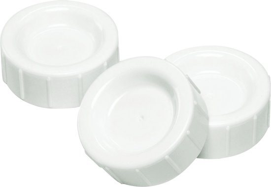 Dr. Brown's Afsluitdoppen - Smalle halsfles - 3 stuks