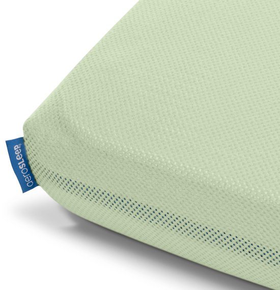 AeroSleep® hoeslaken voor Premium babymatras - 140 x 70 cm - Olive