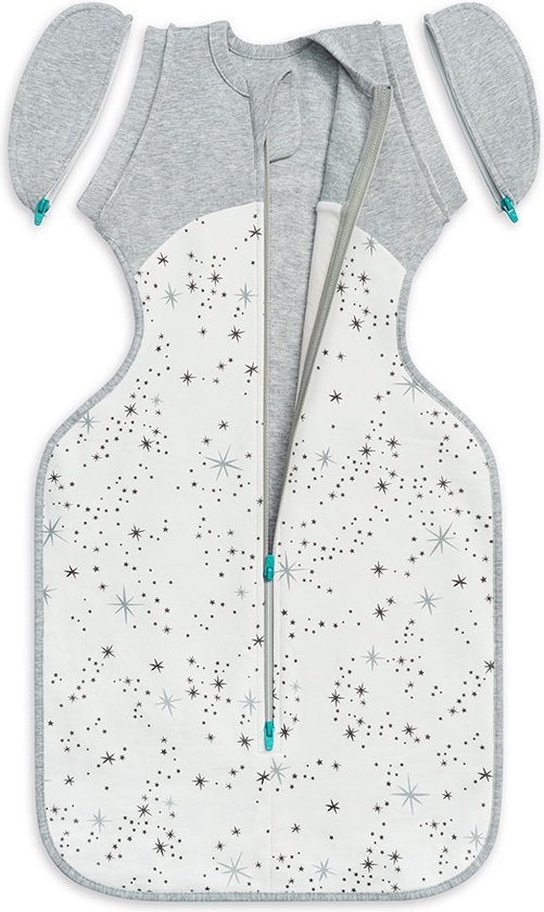 Love to Dream™ Babyslaapzak Swaddle Up™ - Inbakeren afbouwen - Baby 6-9 maanden - 8.5-11 kg - All Season - 1.5 TOG - Northstar