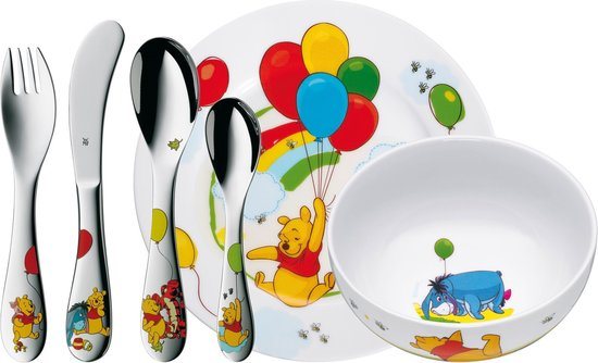 WMF KIDS Disney Winnie de Poeh - Bestekset 6-delig