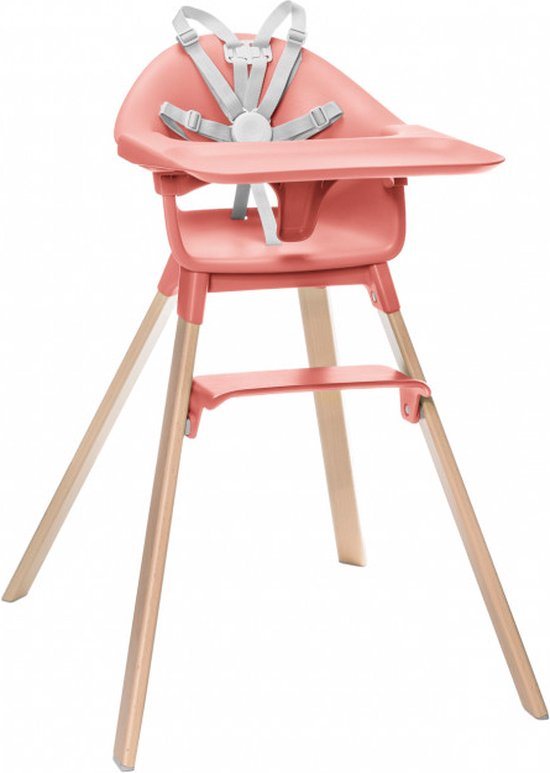 Stokke Clikk Kinderstoel - Sunny Coral