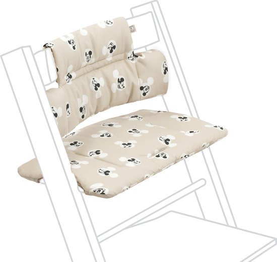 Tripp Trapp Klassiek kussen, Mickey Signature - Combineer met de Tripp Trapp-stoel voor ondersteuning en comfort - Machinewasbaar - Past op alle Tripp Trapp-stoelen
