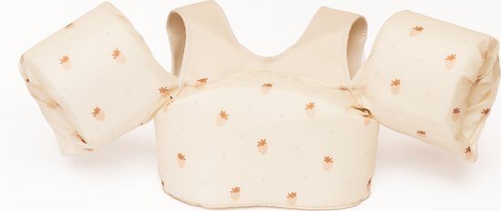 Mrs Ertha Puddle Jumper Splasher - zwemvest beige - 2-6 jaar - 14-25kg