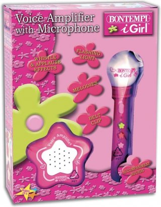 Bontempi Spa iGirl Microfoon - Speelgoedmicrofoon - Met Versterker