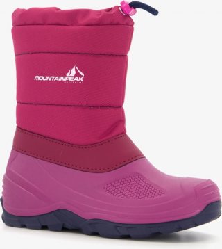 Mountain Peak gevoerde kinder snowboots roze - Maat 22 - Moonboots
