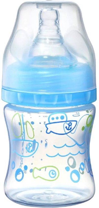Baby Ono Blauw 120 ml Brede Hals Fles 402/03
