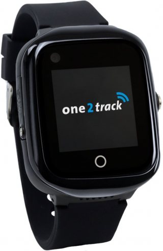 One2track Connect NEO zwart | GPS horloge voor kinderen | Bekijk de locatie van je kind. Stel veilige zones in. En videobellen met de leukste smartwatch voor kinderen