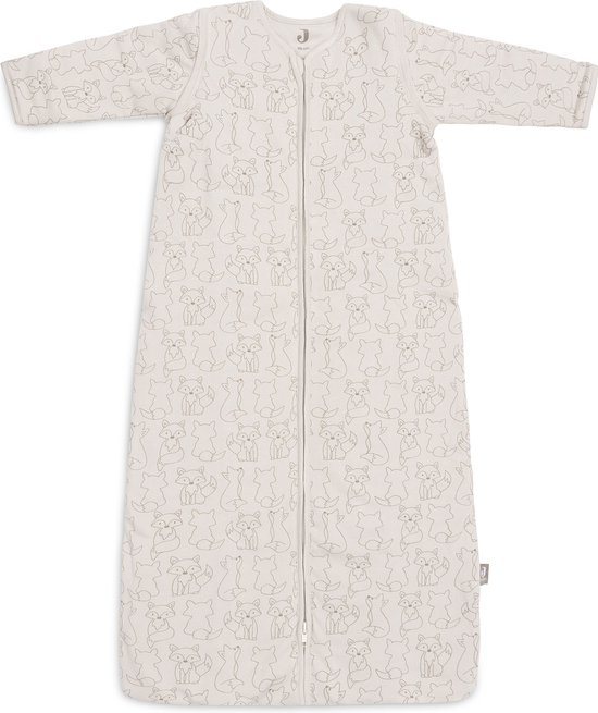 Jollein Baby Slaapzak Winter Met Afritsbare Mouw 110cm Fox - Nougat - Winterslaapzak