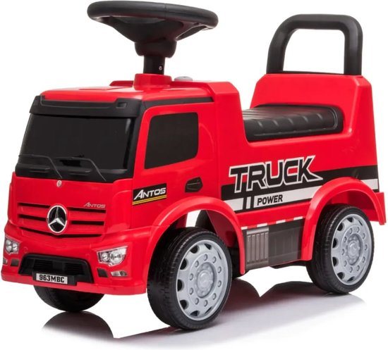 Mercedes Antos Loopauto - voor Kinderen - tot 3 jaar - Claxon - Rood