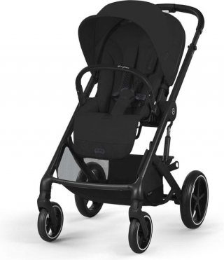 Cybex Balios S Lux Kinderwagen - Zwarte Frame - Moon Black