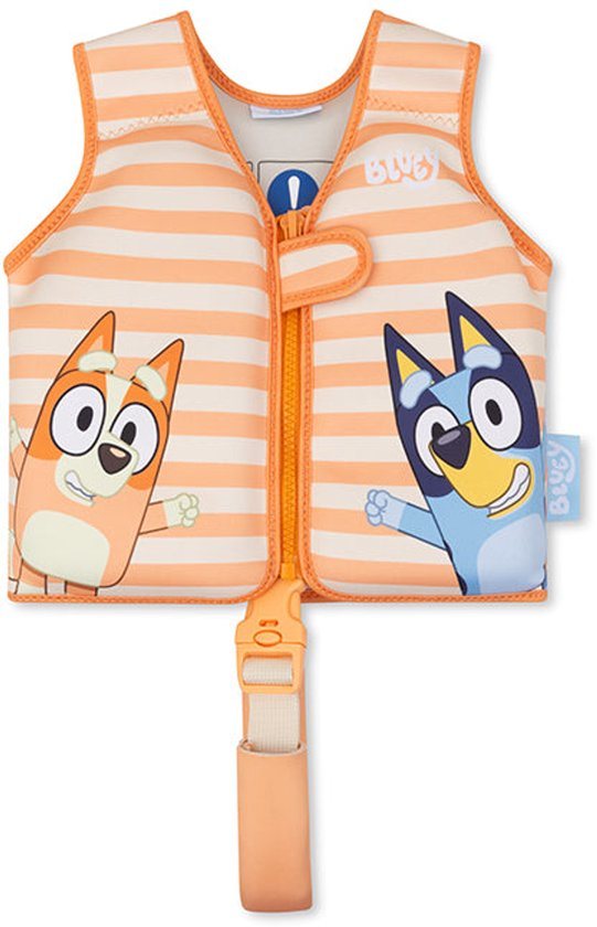 Zwemvest - Oranje - Bluey - 3/6 Jaar