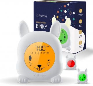 Numsy Binky Slaaptrainer Kinderen - Slaapwekker met Nachtlampje - Kinderwekker