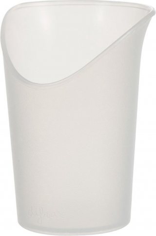 Difrax Oefen Drinkbeker - 6+ Maanden - Wit - 1 Stuk
