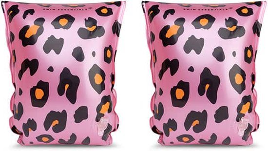Swim Essentials Zwembandjes Panterprint - Rosé Goud - 2-6 jaar