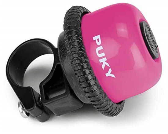 Bel Puky voor loopfiets en step roze