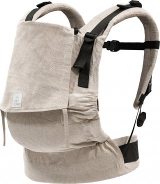 Stokke Limas Carrier Flex, Floral Beige - 2023-versie (OCS) - Babydrager met gesp - Drie draagopties - Veilig voor baby's van 1 maand/ 4 kg tot 20 kg