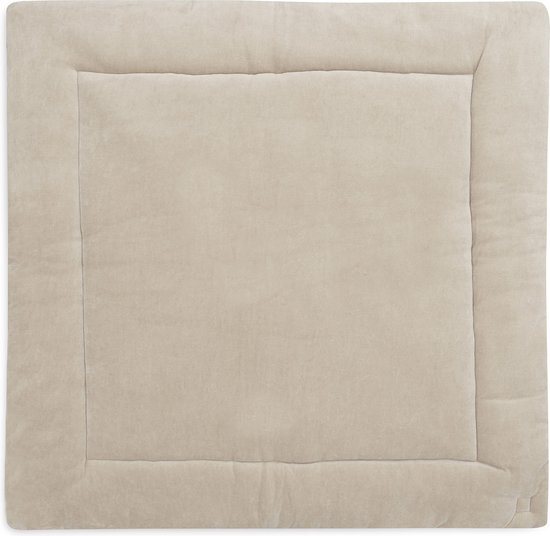 Jollein - Boxkleed 100x100cm - Speelkleed Baby - Soft Waves - Nougat