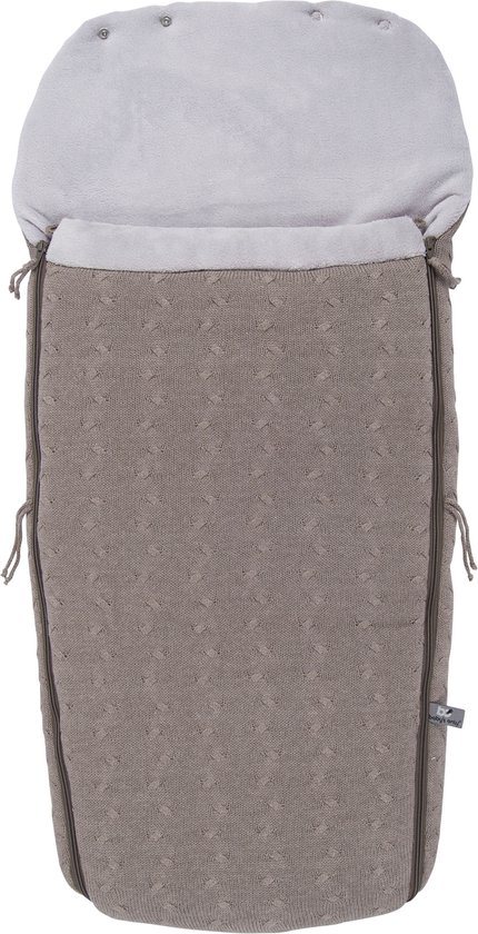 Baby's Only Voetenzak buggy - Buggyzak Cable - Taupe - Geschikt voor 3-puntsgordel