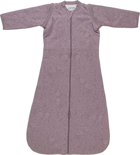Lodger - Slaapzak voor peuters - kan in Maxi Cosi - afritsbaar - paars - 98cm