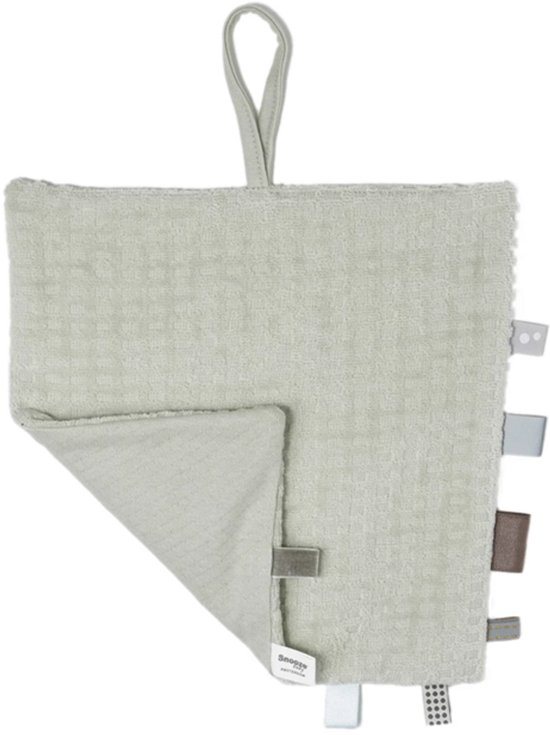 Snoozebaby - knuffeldoekje Comfort Toy Sweet - Dreaming Mint 25x25cm