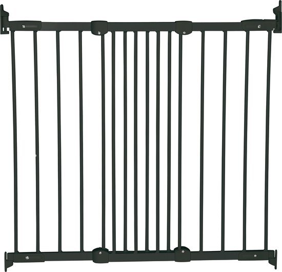 BabyDan FlexiFit Traphekje - 62-105 cm - Schroefbevestiging - Zwart