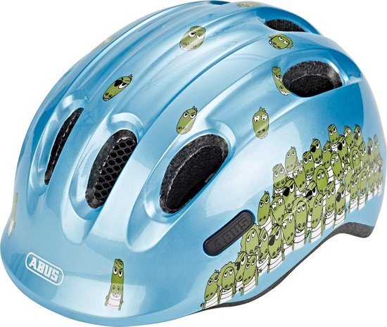 Abus Smiley 2.0 - Fietshelm Blue Croco S (45 - 50 cm)