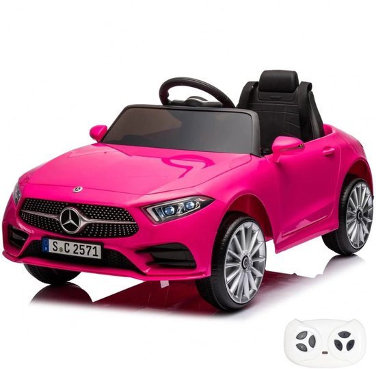 Mercedes CLS350 - Elektrische Kinderauto 12V - 1 tot 5 jaar - Roze