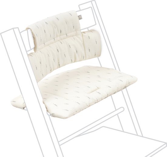 Tripp Trapp Klassiek kussen, Wheat Cream - Combineer met de Tripp Trapp-stoel voor ondersteuning en comfort - Machinewasbaar - Past op alle Tripp Trapp-stoelen