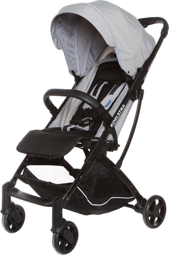 Koelstra Compact Buggy Gen - Soft Grey Melange - Lichtgewicht - Incl. accessoires