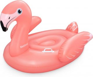Bestway Fancy Flamenco Opblaasflamingo voor Kinderen 1,38 m x 1,07 m