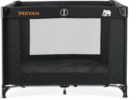 Deryan Kinderbox - Inklapbare box - 100x100cm - Zwart