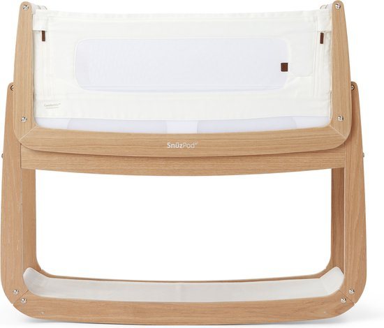 Snuzpod 4 co-sleeper wiegje Naturel Edit Oak