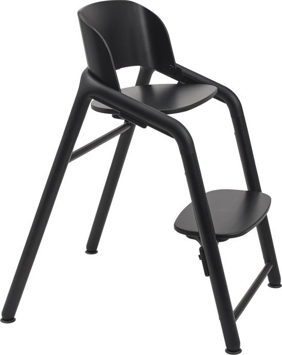 Bugaboo Giraffe houten kinderstoel, verstelbaar in 1 seconde, Zwart