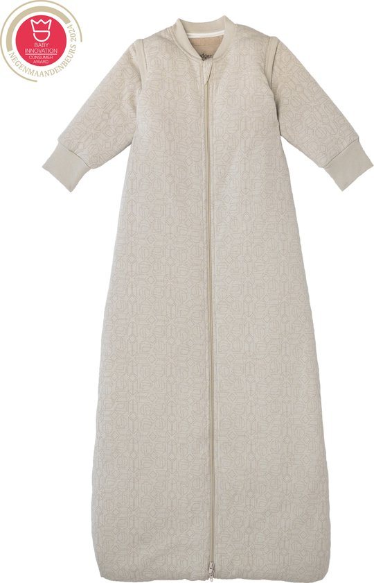 Lodger - 4 seizoenen slaapzak Beige - groeit mee - past in autostoel - 6m-3j