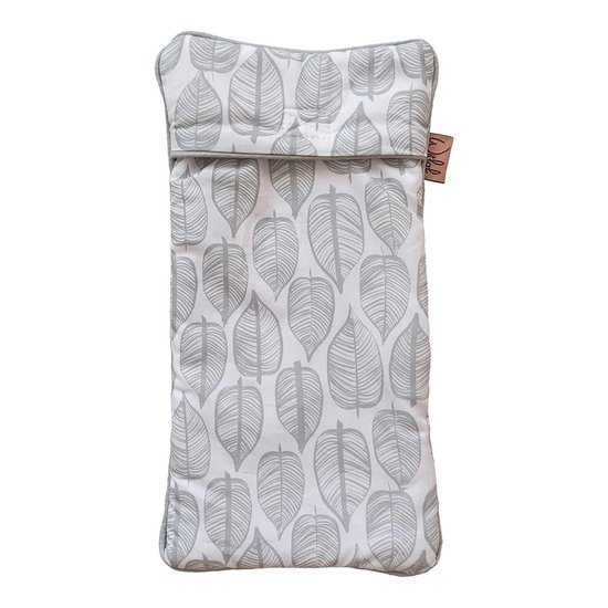 Witlof For Kids Beleaf Kruikenzak Warm Grey / Wit