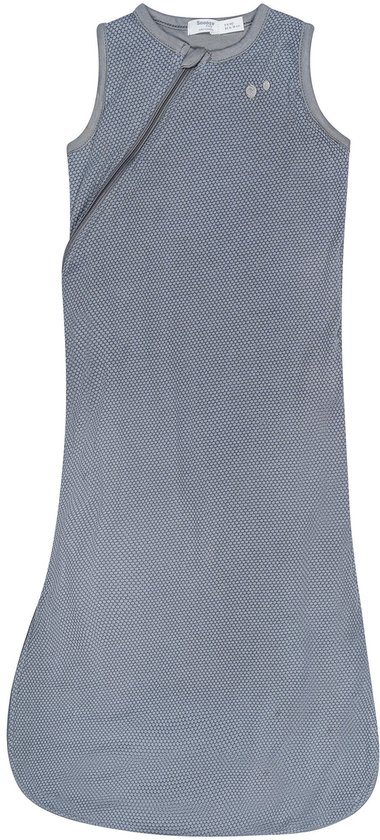 Baby Slaapzak 0-6 mnd - Lente- & Zomerslaapzak biologisch katoen - TOG 1.0 Storm Grey - Grijs - Snoozebaby