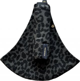 Wildride Kinderdrager Luipaardprint Grijs - Draagzak voor kinderen van 9 maanden tot 4 jaar - Tot 20 kg - Baby Carrier Lichtgewicht & Draagbaar