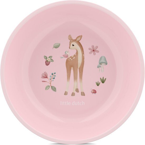 Mepal Mio schaaltje Little Dutch - 300 ml - Magnetronbestendig - Baby kommetje - Kinderservies - Fairy Garden