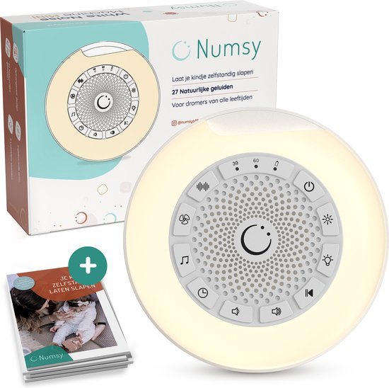 Numsy Mini White Noise Machine Baby - Witte Ruis Machine