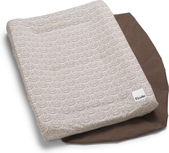 Elodie Waskussenhoes - 2 hoezen voor aankleedkussen - Aankleedkussen - Verzorgingskussen hoezen - Desert Rain