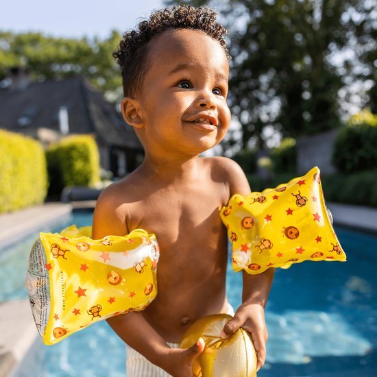 Swim Essentials Zwembandjes Circus - Zwemvleugels - 0-2 jaar - 0-15 kg - Geel