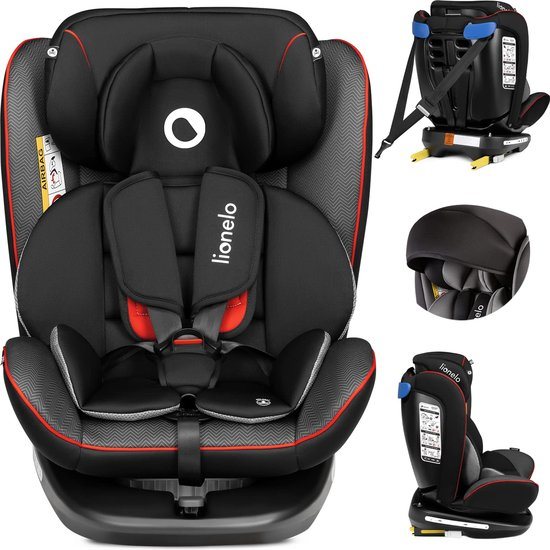 Lionelo Bastiaan - Autostoel - 360° draaibaar - ISOFIX