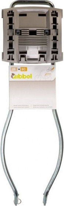 Qibbel Q202 - Beugel Framebevestiging voor Achterzitje - Grijs