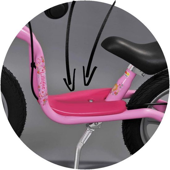 Puky loopfiets voor kinderen vanaf 2.5jaar in Rood met Rem