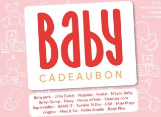 Babycadeaubon roze - Cadeaukaart 25 euro